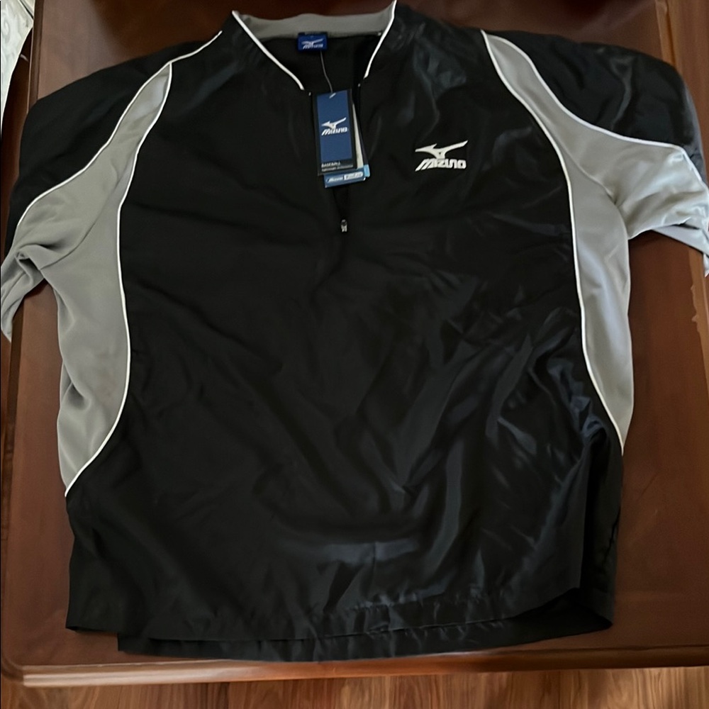 Mizuno Black and Gray Sports Jacket (With Tags)